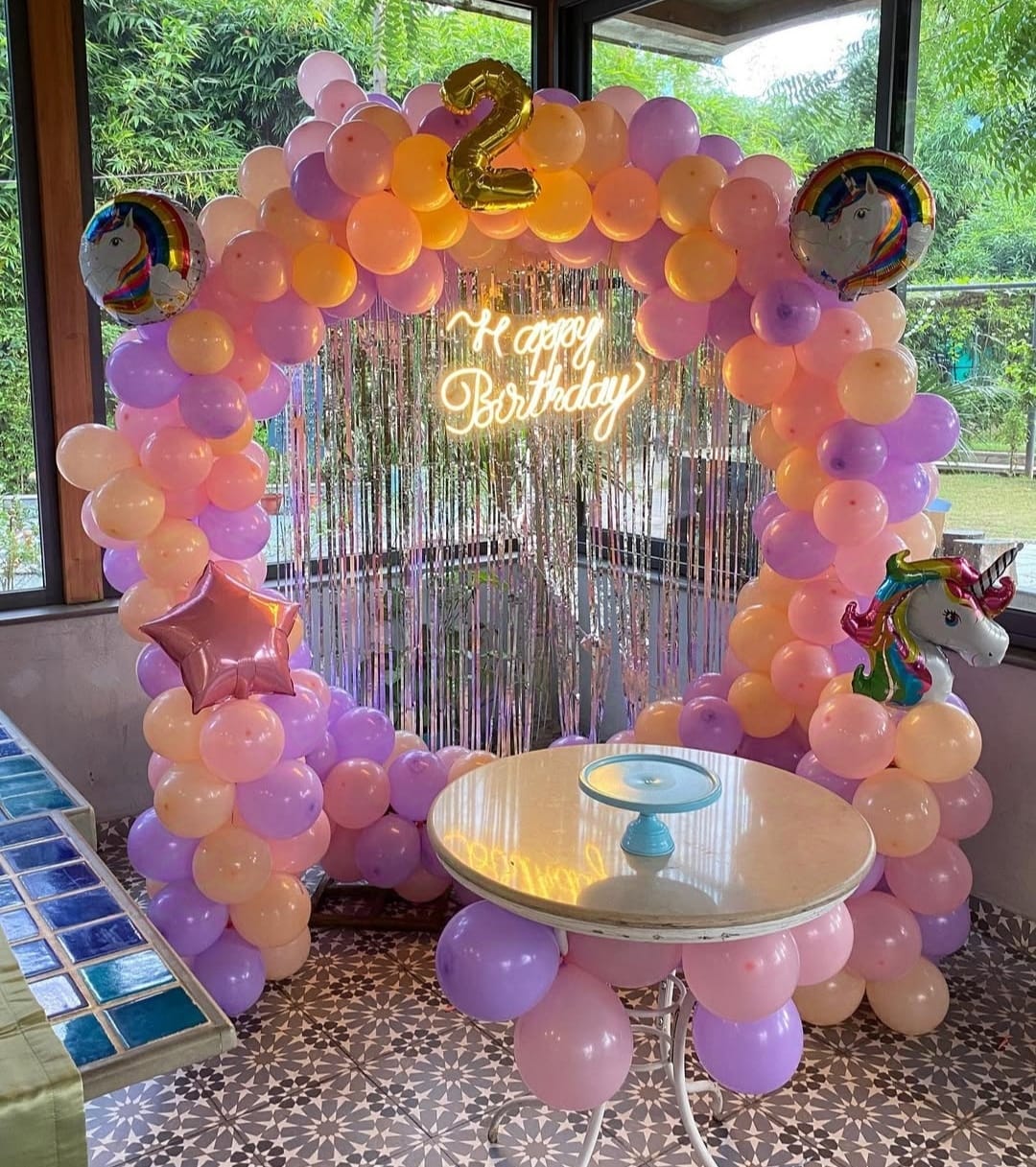 Unicorn Theme Birthday Decoration